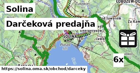 darčeková predajňa v Solina