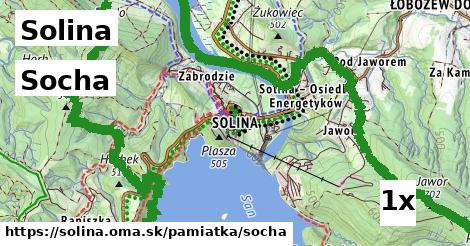 socha v Solina