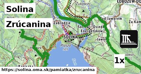 zrúcanina v Solina