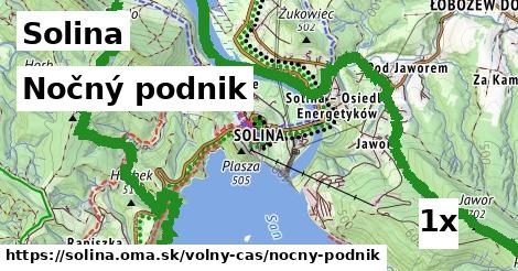 nočný podnik v Solina