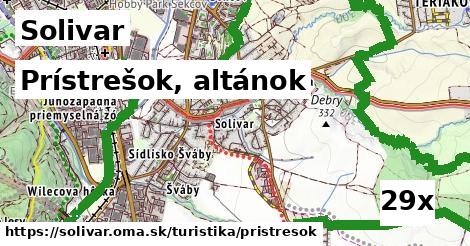 Prístrešok, altánok, Solivar