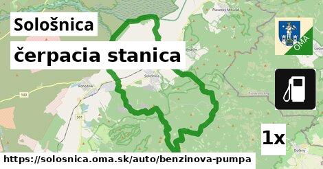 čerpacia stanica, Sološnica