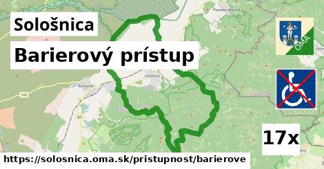 Barierový prístup, Sološnica