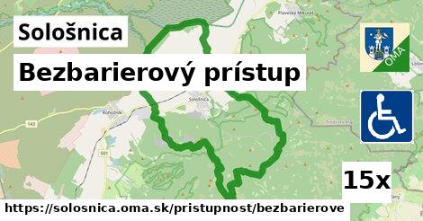 Bezbarierový prístup, Sološnica