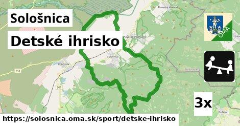 Detské ihrisko, Sološnica