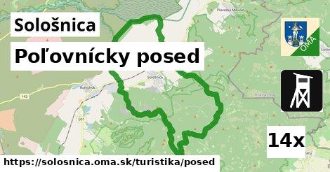 Poľovnícky posed, Sološnica