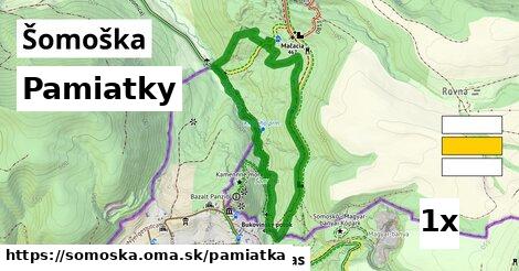 pamiatky v Šomoška