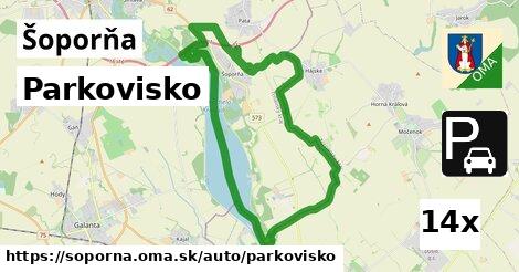 Parkovisko, Šoporňa