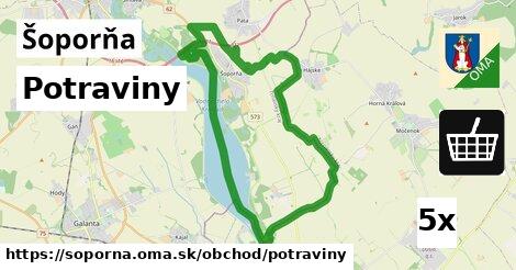 Potraviny, Šoporňa