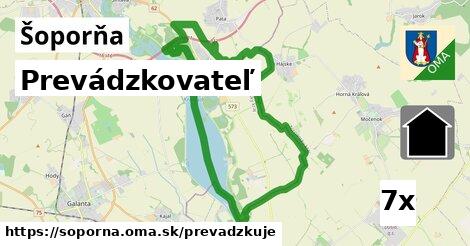 prevádzkovateľ v Šoporňa