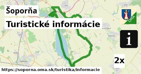 Turistické informácie, Šoporňa