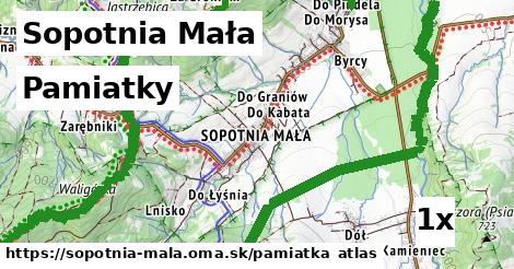 pamiatky v Sopotnia Mała