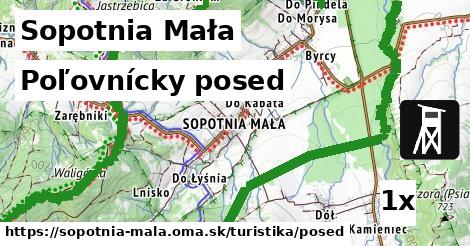 poľovnícky posed v Sopotnia Mała