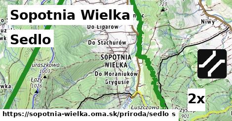 sedlo v Sopotnia Wielka