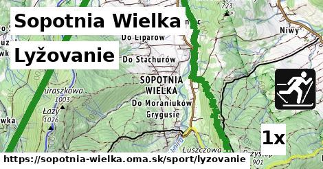 Lyžovanie, Sopotnia Wielka