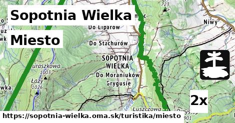 miesto v Sopotnia Wielka