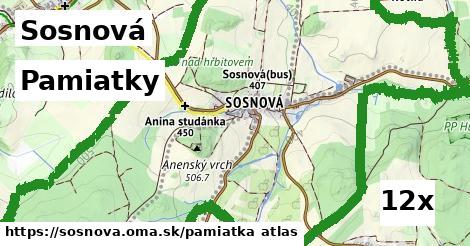 pamiatky v Sosnová