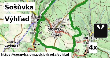 Výhľad, Šošůvka