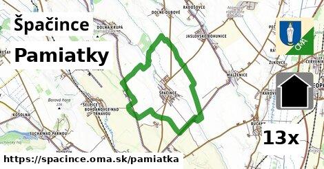 pamiatky v Špačince