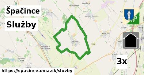 služby v Špačince