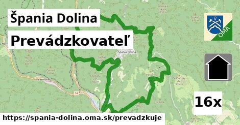 prevádzkovateľ v Špania Dolina