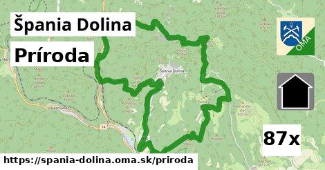 príroda v Špania Dolina