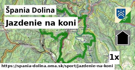 Jazdenie na koni, Špania Dolina