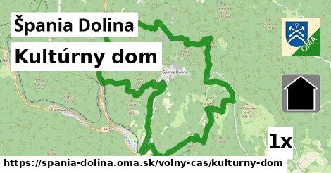 kultúrny dom v Špania Dolina