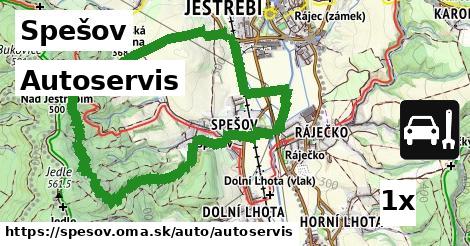 Autoservis, Spešov