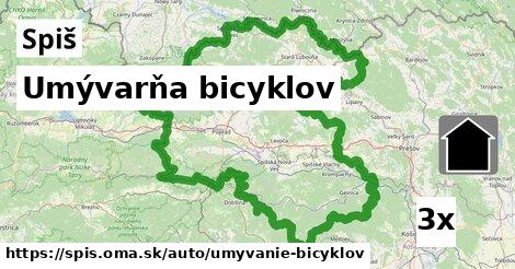 Umývarňa bicyklov, Spiš