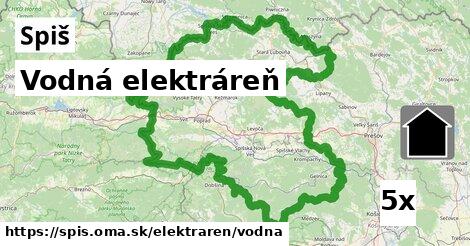 vodná elektráreň v Spiš