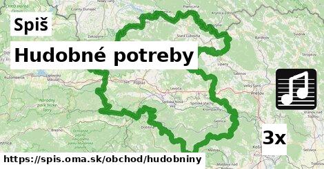 Hudobné potreby, Spiš