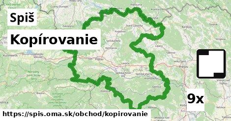 Kopírovanie, Spiš