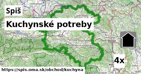 Kuchynské potreby, Spiš