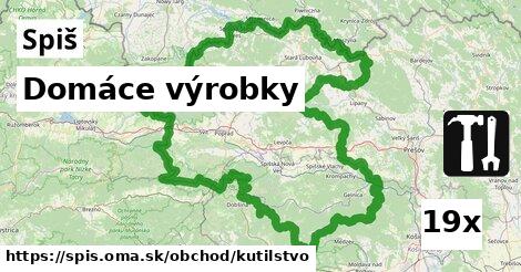 Domáce výrobky, Spiš