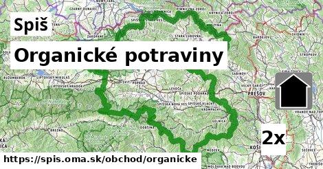 Organické potraviny, Spiš