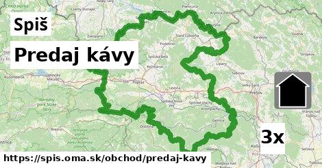 Predaj kávy, Spiš