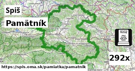 Pamätník, Spiš