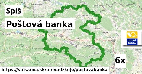 Poštová banka, Spiš