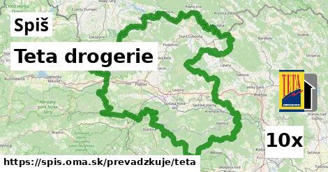 Teta drogerie, Spiš