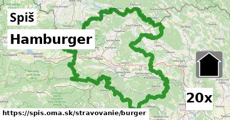 Hamburger, Spiš