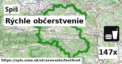 Rýchle občerstvenie, Spiš