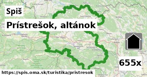 Prístrešok, altánok, Spiš