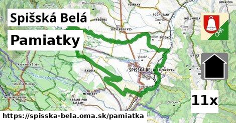 pamiatky v Spišská Belá