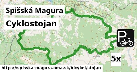 Cyklostojan, Spišská Magura