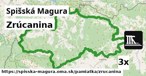 Zrúcanina, Spišská Magura