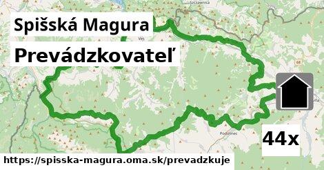 prevádzkovateľ v Spišská Magura