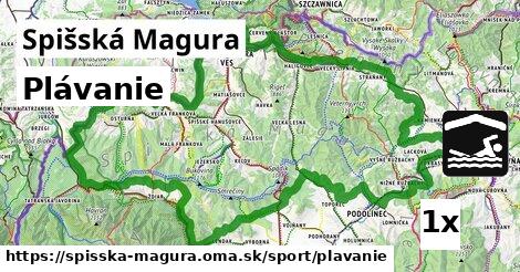 Plávanie, Spišská Magura