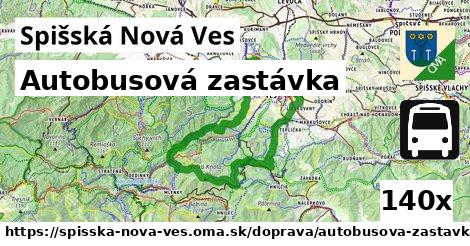 Autobusová zastávka, Spišská Nová Ves