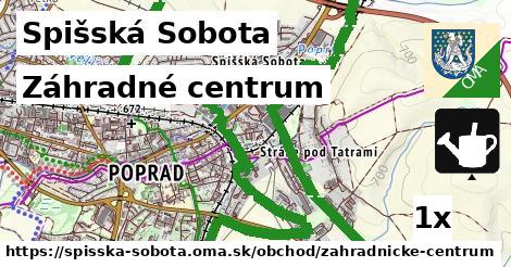 Záhradné centrum, Spišská Sobota